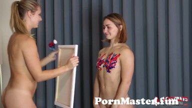 Nude house wife painting-hd streaming porn