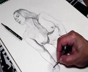 Pussy Drawings In Pencil