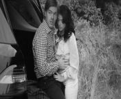 Couple Outdoor in bw from bj lift bw