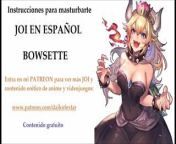JOI con voz en Espanol Bowsette by DaikoFextar from audio relatos en español voz de hombre