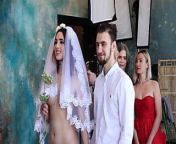 Naked bride at wedding from naked bride