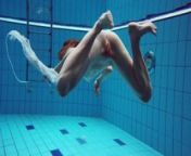 Blonde babe naked underwater Diana Zelenkina from diana hadad nude naked