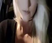 WWE - Summer Rae (Danielle Moinet) sexy selfie in car from wwe daniel by