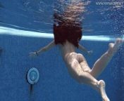 Perfect tight pornstar Diana Rius getting naked from carla underwater naked porn