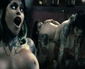 Tattooed Girl With Big Tits And Her Bestie Have Rough Lesbian Sex TRAILER from zombie fuck