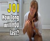 JOI - How Long Can You LAST before you Cum? from cumonprintedpics cum tribute last jerked togouri khan hot sex xxx