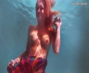 Nikita Vodorezova shows off her sexy body underwater from nikitha thukral nude fu