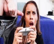 Stepmom Plays With Stepson's Video Game Joystick - MommyBlowsBest from mommyblowsbest