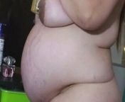 Super Curvy Pregnant PAWG in all her glory from pregnant bbw showing off