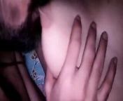 Pakistani gf’s boobs kissed from gf boobs