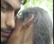 Jija Sali – kissing and romance in jungle from lovers romance in forest