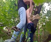 Hardcore lesbian sex in the forest - Lesbian-illusion from black african jungle sex
