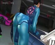 Chun Li Wearing Samus Aran's Suit Shows Off Her Perfect Wiggly Ass from หวยลาวเด็ดๆ liทe@ruled9 cnt