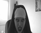 Sexy evil nun lipsync from crazy dad3d evil nun part2