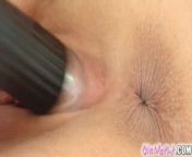 Eve Angel's closeup pussy pleasure session from pink and black session mp4