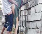 Horny Indonesian Wife Fucked Outdoors. from horny indo hijab