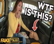 Fake Taxi Brunette babe finds a rubber vagina and offers up her real pussy for free from sex with rubber