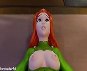 Sam totally spies porno from totally spies deja cruise