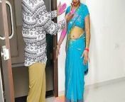 Happy Holi Komal Bhabhi, don't apply color like this on me brother-in-law from xxxxhindiesi saree aunty play holi