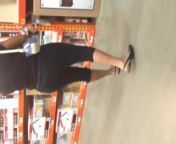 Granny at Home Depot with nice figure 2 from nice figur