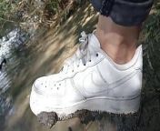 Jon Arteen plays in the mud with his new sneakers Nike Air Force One AF1 sockless. Boy foot fetish gay porn videoThis twink tr from jon kael belami gay porn star muscle
