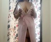 SLUTY NIGHTGOWN FOR HOT NAUGHTY INDIAN WIFE from naughty indian girl stripping and masturbating mp4
