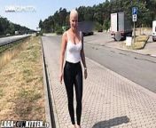 Lara CumKitten - FICK DRIVE IN an Der A1 from lara porn