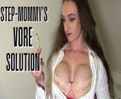 Giantess Vore for Disappointing StepSon - full vid on ClaudiaKink ManyVids! from giantess vore anal insertion