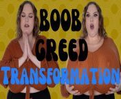 Boob Greed Breast Expansion Transformation Clothes Try On from bbw big boob try on haul
