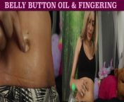 Belly Button Oil & Fingering (Preview) from brazilian belly button