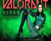 VRCosplayX Raven Lane As Toxic VIPER from VALORANT Will Make You Submit To Her Will from viper release xclusive