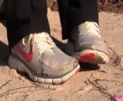 Kat Nike free sneaker shoeplay noise crush full video from kat hixson feet