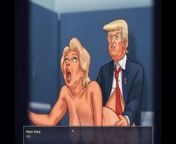 Summer TimeSaga – Donald Fucks Hillary – Old Couple Sex from donal bisht hot boob sex chudai