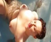 Footjob in swimming pool from couple in swimming pool part 2 updates