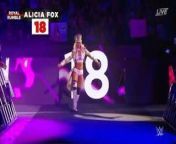 Alicia Fox - 2019 WWE Royal Rumble entrance from royal rumble superhero orgy