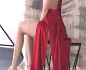 Bella Thorne dressed in red from bella under