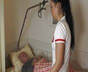 Patient must drink piss from the crushing bowl! from drinking milk crazy video must watch