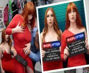 Fiery Redhead Shoplifters Use Their Wit And Sex Appeal To Get Off The Hook - Shoplyfter from facking woman jumps over woman