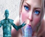 Elsa and the Night King from night king