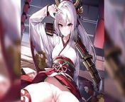 Anime Japanese samurai girl sex from oil sex japanese samurai orgasm