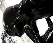 Dressing in a latex catsuit from catsuit latex