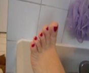 Nath.. show sexy feet in bath from rumi nath sexy nude vagina