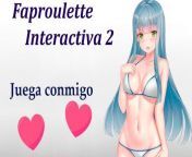 JOI gameplay, yo juego y tu te masturbas. (Spanish game). from juego sensual chica consolador y bolas anales mientras el novio está en el trabajo