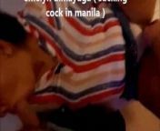 Emelyn Cordero dimayuga sucks cock in makati from makati manila sex scandal