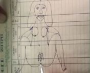 Arts drawing with the help of a pencil while having sex from tamil aunty xn
