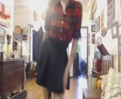 Alt Girl Does a Little Dance from （虞一）最新内衣热舞福利