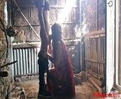 Red Saree Wife Outdoor Blowjob ( Official Video By Villagesex91) from indian girl in red saree sucking dick