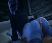 Liara T'sonis Fat Ass from liara tsoni and shadow broker mass effect