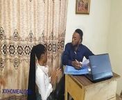 Naughty students in uniforms offer sex to upgrade their exams score at the principal office. from nigerian school sex