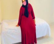 Fucking a Chubby Muslim mother-in-law wearing a red burqa & Hijab (Part-2) from burqa xxx